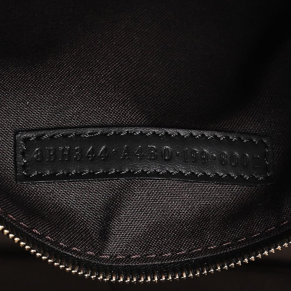 FENDI Tricolor Nappa Leather Runaway Logo Shoulder Bag - Picture 6 of 11